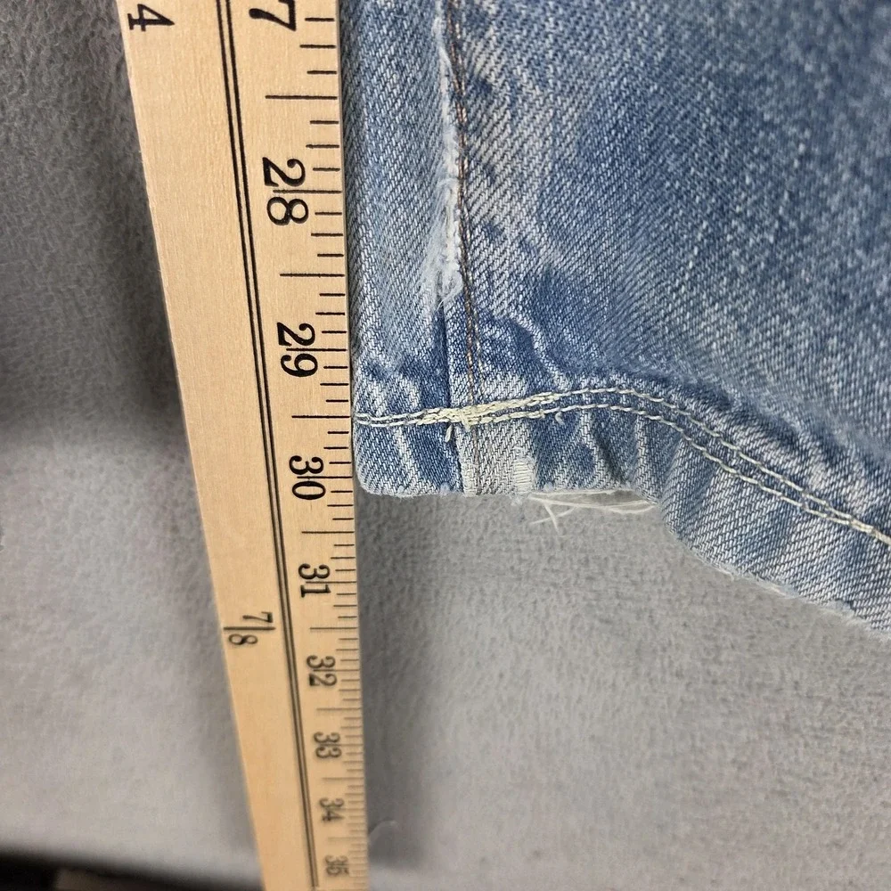 VTG Levis Engineered Jeans Mens Blue Light Wash Button Fly Fits 30x30